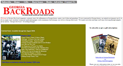 Desktop Screenshot of georgiabackroads.com
